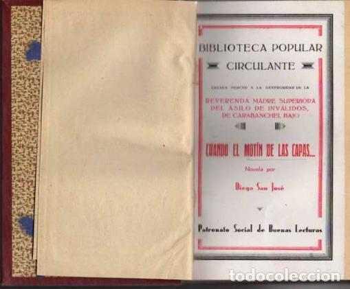 Libros: CUANDO EL MOTIN DE LAS CAPAS� - SAN JOSE, Diego. - Foto 1