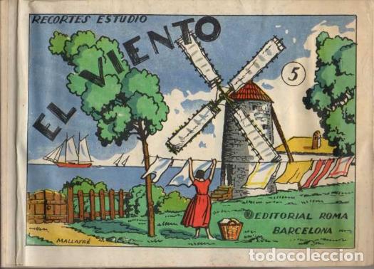 Libros: RECORTE ESTUDIO. EL VIENTO. - AN&Oacute;NIMO. - Foto 1