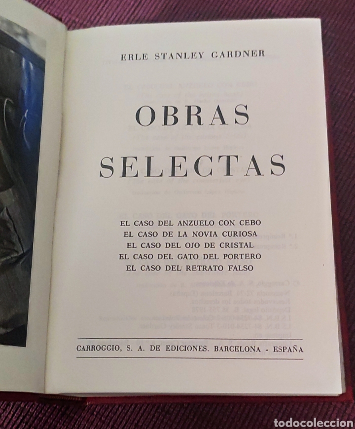 Libros: Erle Stanley Gardner Obras Selectas. Carroggio - Foto 3