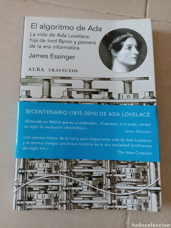 Libros: El algoritmo de Ada, James Essinger,alba trayectos - Foto 1