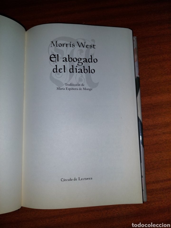 Libros: El abogado del diablo - Morris West - Foto 1