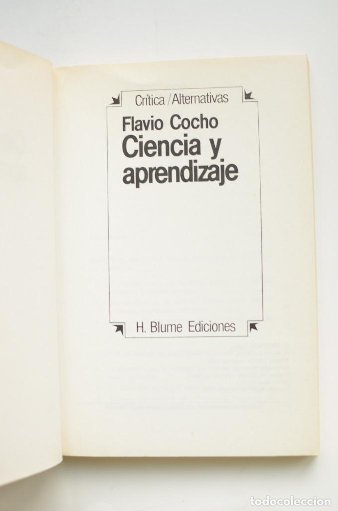 Libros: Ciencia y aprendizaje - COCHO, Flavio - Foto 2