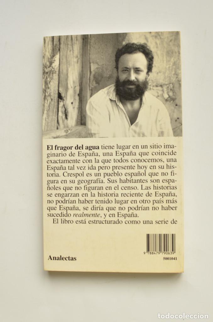 Libros: El fragor del agua - GIM&Eacute;NEZ CORBAL&Oacute;N, Jos&eacute; - Foto 4