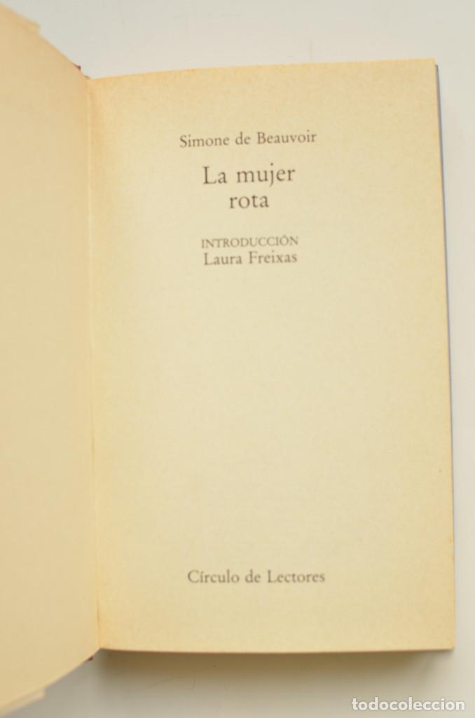 Libros: La mujer rota - BEAUVOIR, Simone de - Foto 3