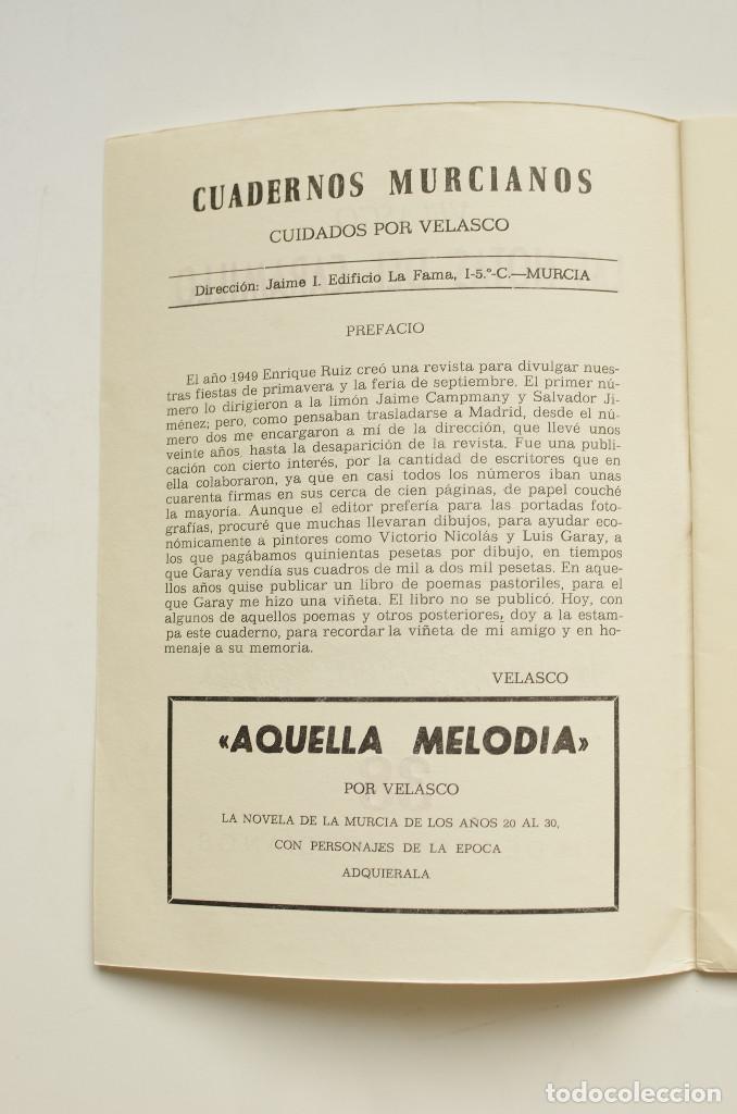Libros: Cuadernos Murcianos, 38 - VELASCO - Foto 2