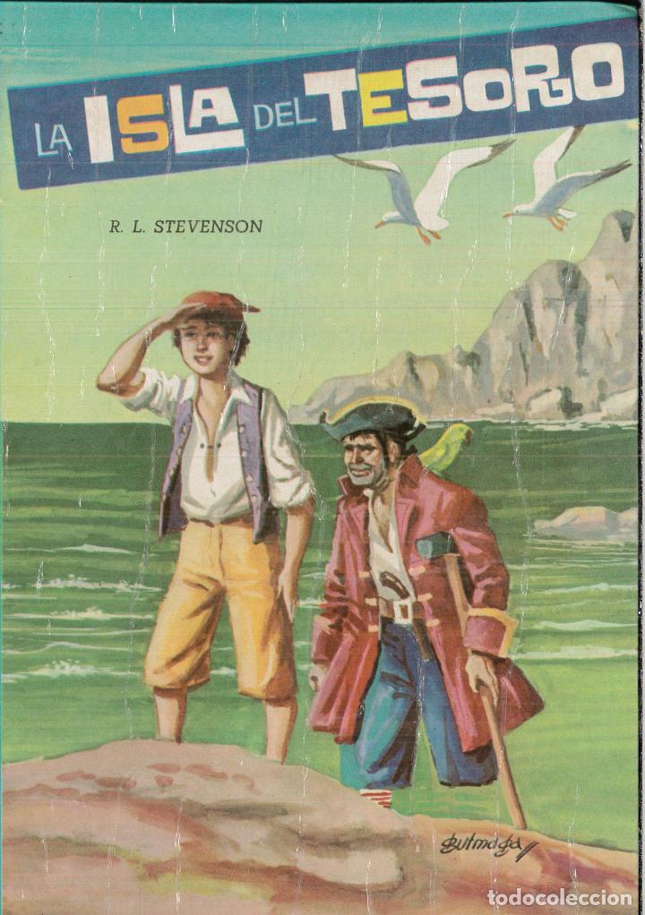 Libros: LA ISLA DEL TESORO. COLECCI&Oacute;N AMABLE - R.L. STEVENSON - Foto 1
