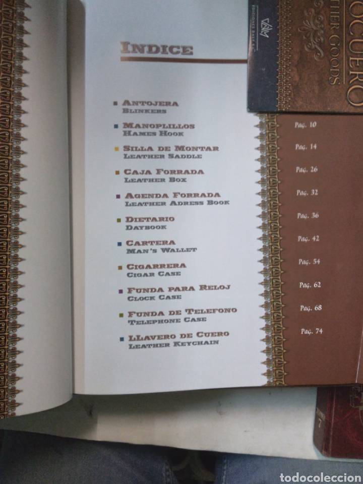 Libros: T&eacute;cnicas y dise&ntilde;os expocuero,Ediciones Daly,, 4 tomos - Foto 4