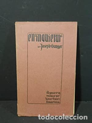 Libros: GRANGER, Joseph.- - En inquietut. - Foto 1