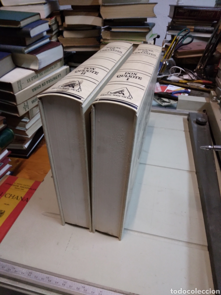 Libros: Miguel de Cervantes, 2 tomos,Ediciones Rueda - Foto 2