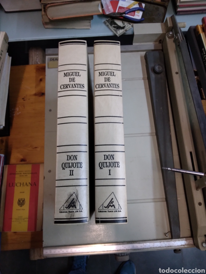 Libros: Miguel de Cervantes, 2 tomos,Ediciones Rueda - Foto 1