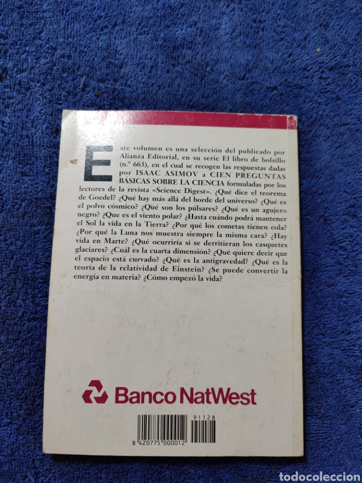 Libros: Preguntas b&aacute;sicas sobre la ciencia. Isaac asimov - Foto 2