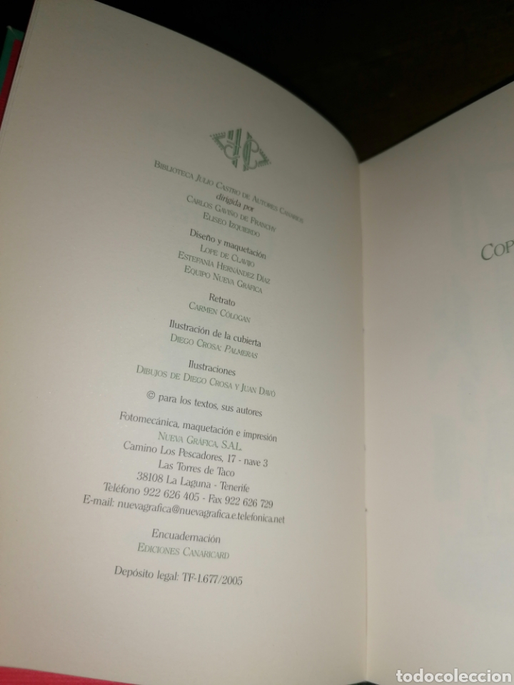 Libros: CANTARES - Francisco Jordan Franchy - Foto 3