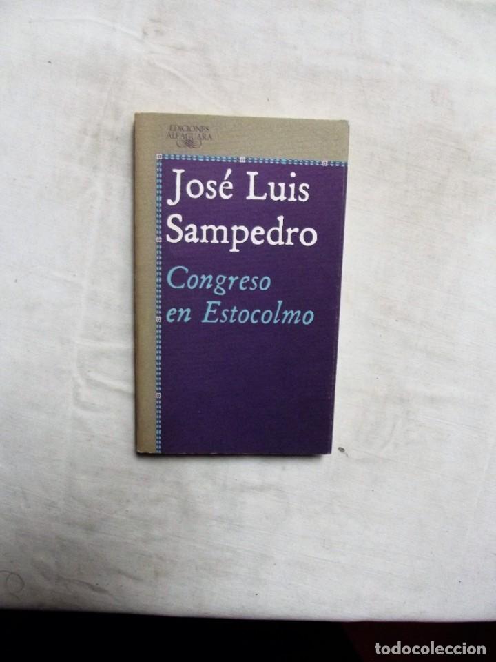 Libros: CONGRESO EN ESTOCOLMO DE JOSE LUIS SAMPEDRO ALFAGUARA - Foto 1
