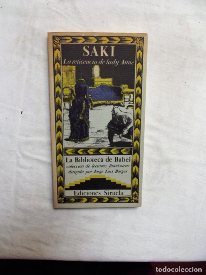 Libros: SAKI LA RETICENCIA DE LADY ANNE - Foto 1