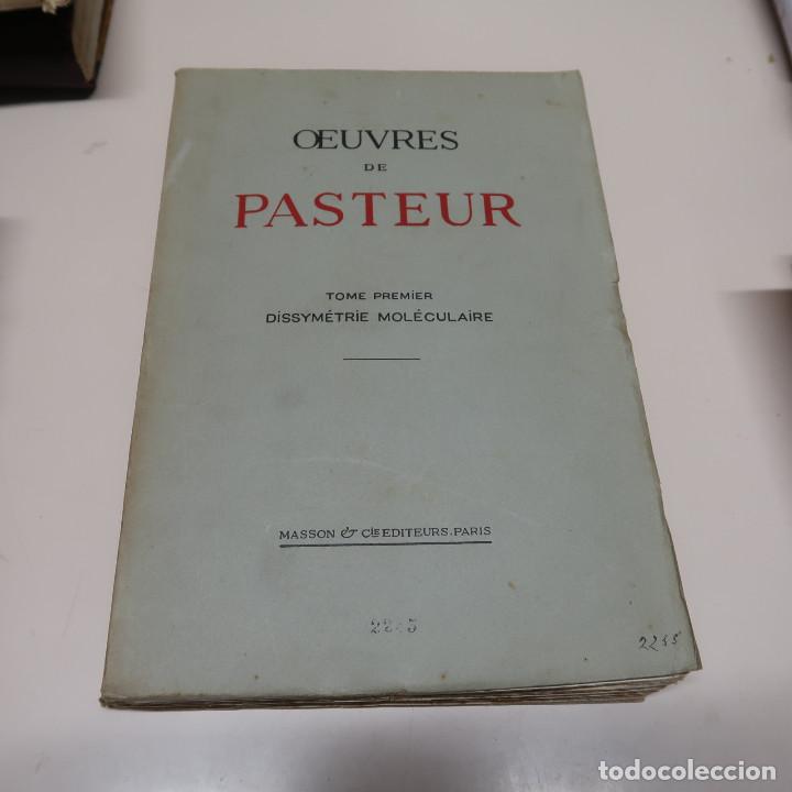Libros: OEUVRES : DISSYM&Eacute;TRIE MOL&Eacute;CULAIRE: TOME 1 - PASTEUR - Foto 1