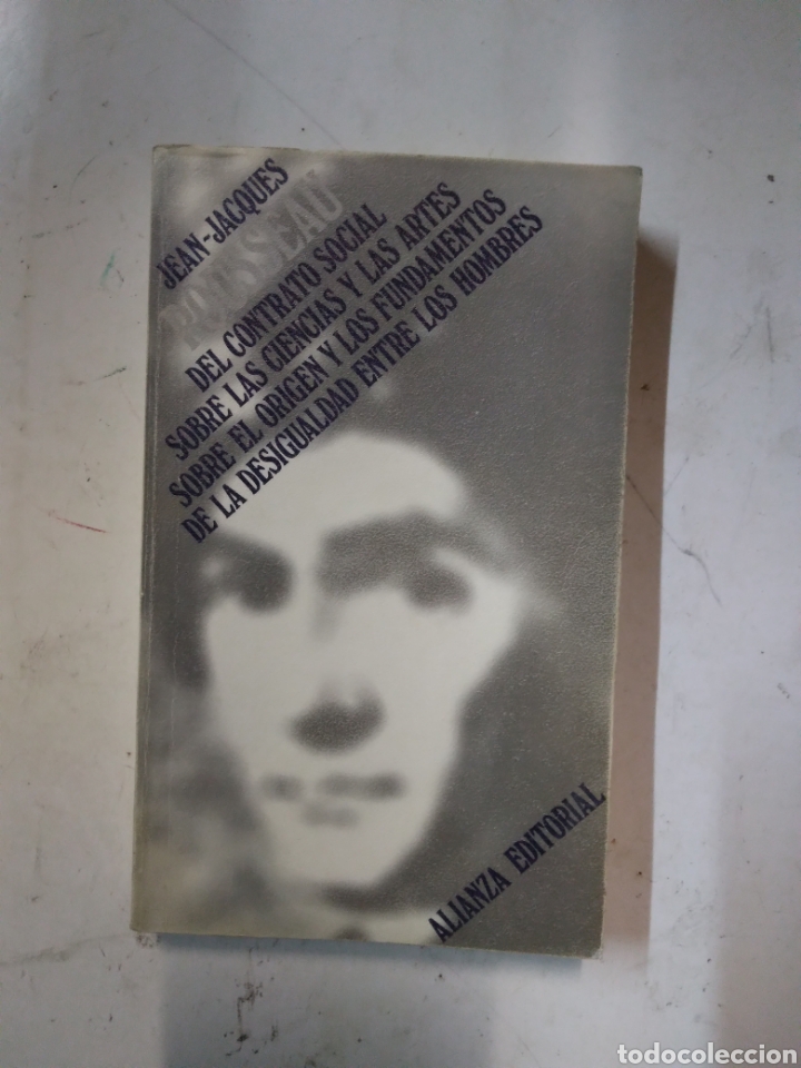 Libros: Jean Jacques,Del contrato social,Alianza - Foto 1