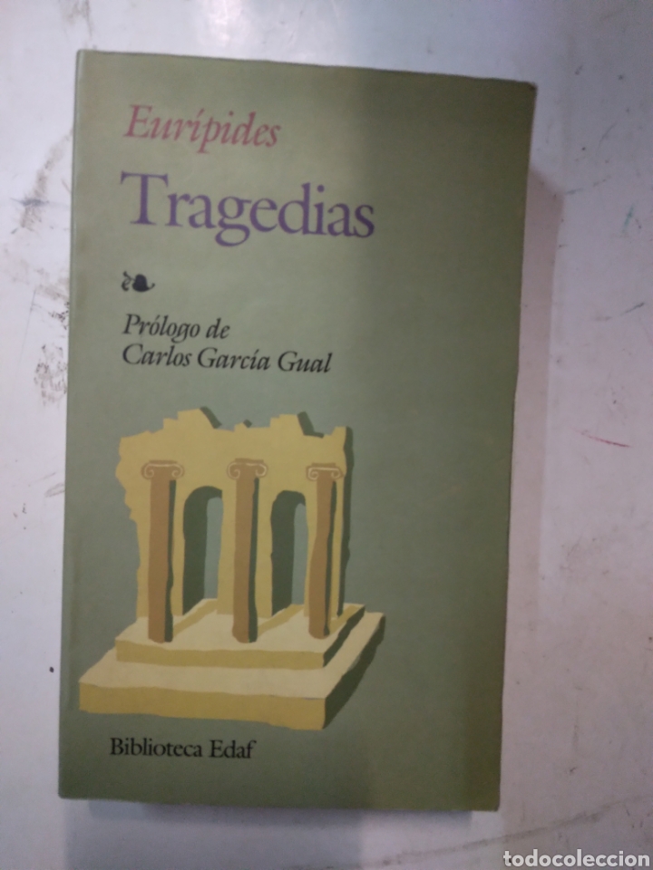 Libros: Euripides, Tragedias, EDAF - Foto 1