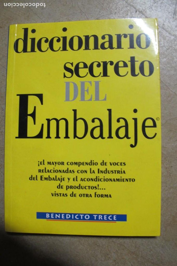 Livros em segunda m&atilde;o: DICCIONARIO SECRETO DEL EMBALAJE. BENEDICTO TRECE