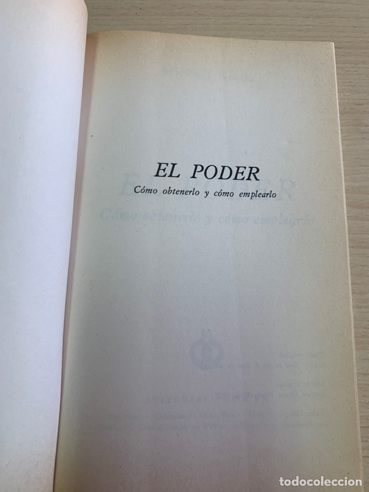 Libros: El poder. C&oacute;mo obtenerlo y c&oacute;mo emplearlo. Michael Korda. - Foto 4