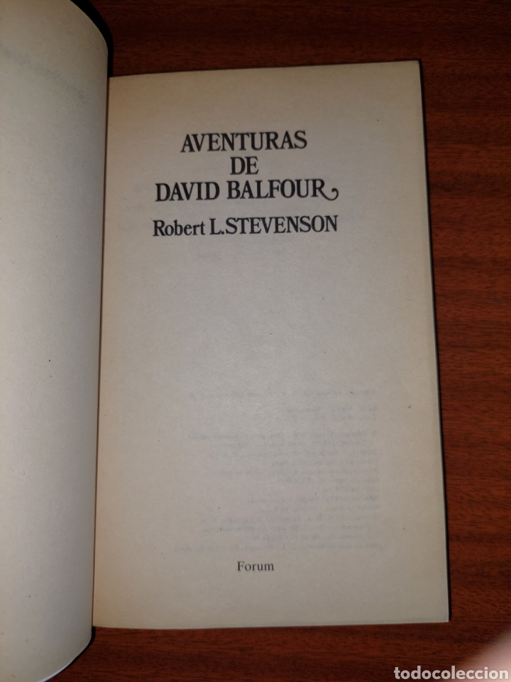 Libros: Aventuras de David Balfour - Robert L.Stevenson - Foto 4