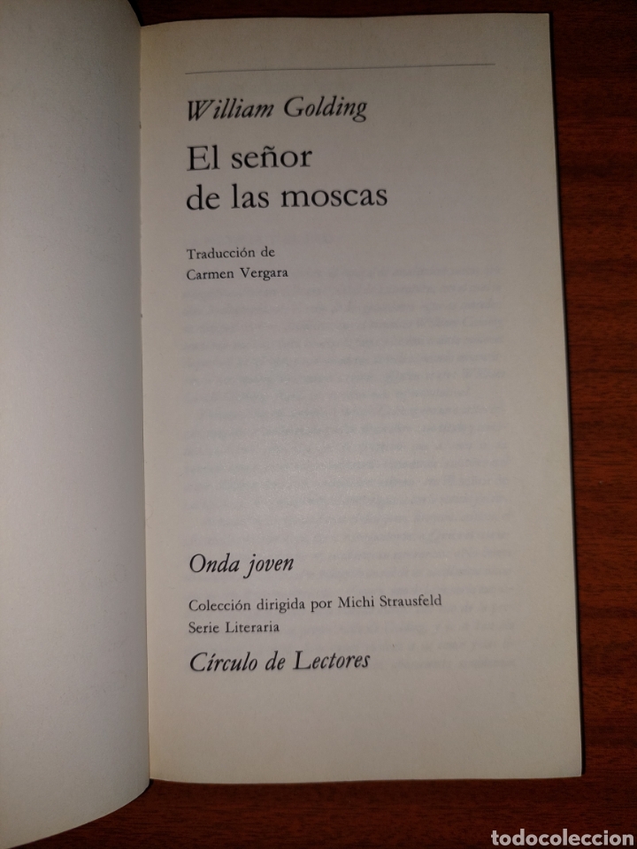 Libros: El se&ntilde;or de las moscas - William Golding - Foto 4