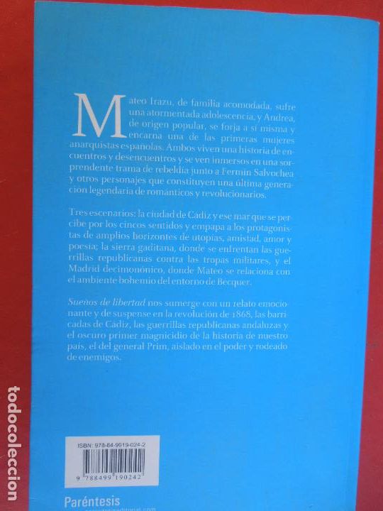 Libros: SUE&Ntilde;OS DE LIBERTAD -CARLOS ALGORA - COL. UMBRAL PAR&Eacute;NTESIS EDITORIAL 2009. - Foto 2