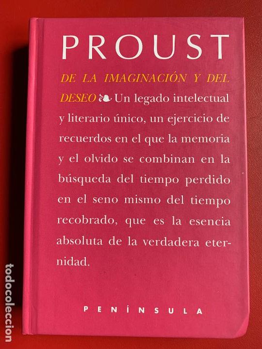 Libros: De la imaginaci&oacute;n y del deseo - PROUST Marcel - Foto 1