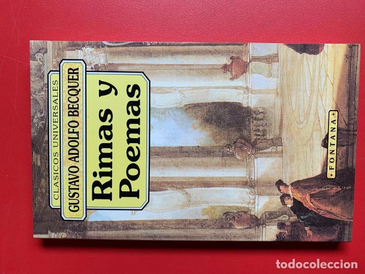Libros: Rimas y poemas - BECQUER Gustavo Adolfo - Foto 1