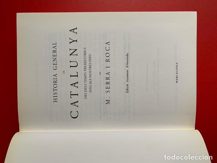 Libros: Historia general de Catalunya - SERRA I ROCA M. - Foto 1