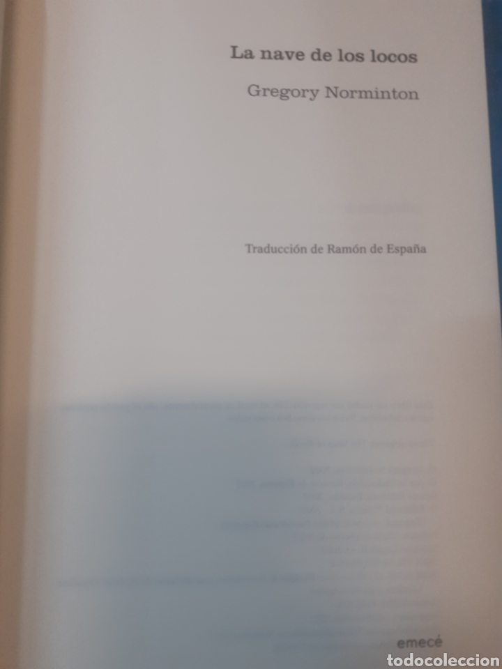 Libros: LA NAVE DE LOS LOCOS - NORMINTON,Gregory - Foto 3