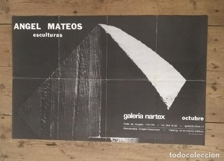 Libros: Cartel. Angel Mateos. Esculturas - - Foto 1