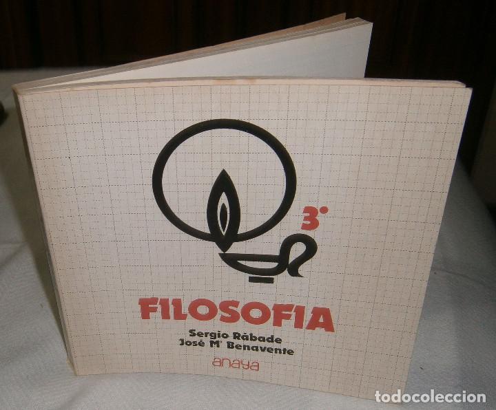 Libros: Filosofia 3&ordm; Anaya a&ntilde;o 1979 - Foto 1