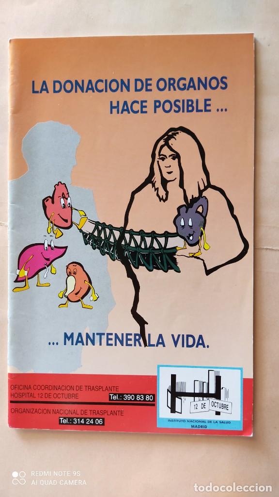 B&uuml;cher: Donaci&oacute;n de &Oacute;rganos.cuadernillo.