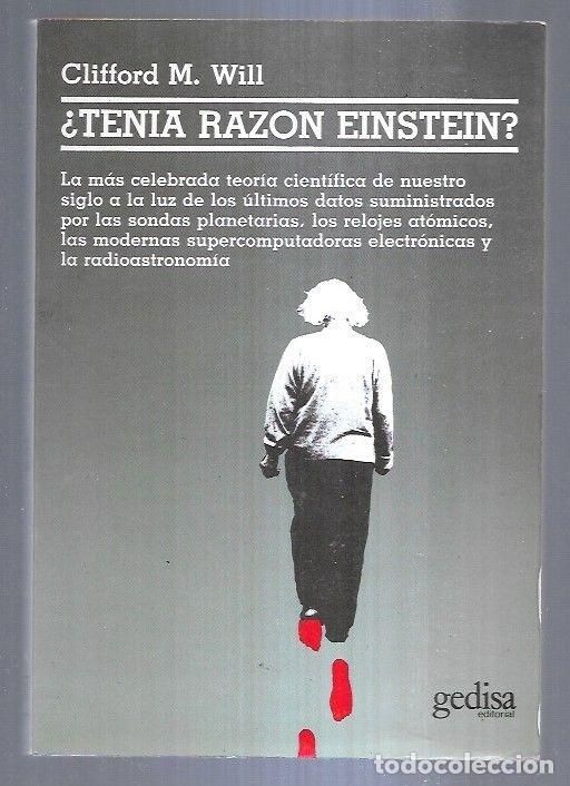 Libros: &iquest;TENIA RAZON EINSTEIN? - WILL, CLIFFORD M. - Foto 1