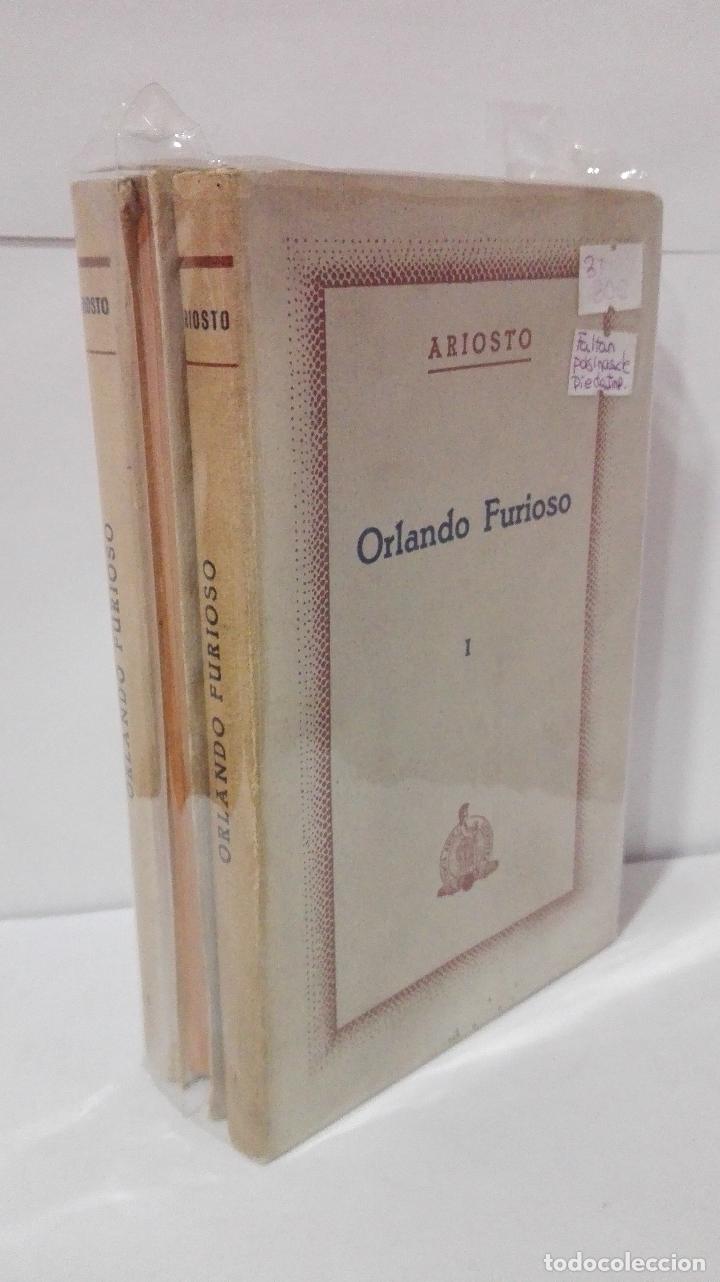 Libros: ORLANDO FURIOSO 3 TOMOS - ARIOSTO - Foto 1