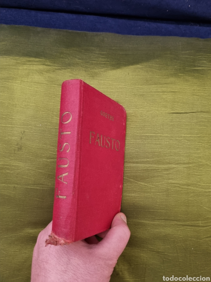Libros: Libro Fausto, Goethe, ejemplar de 1933 - Foto 4