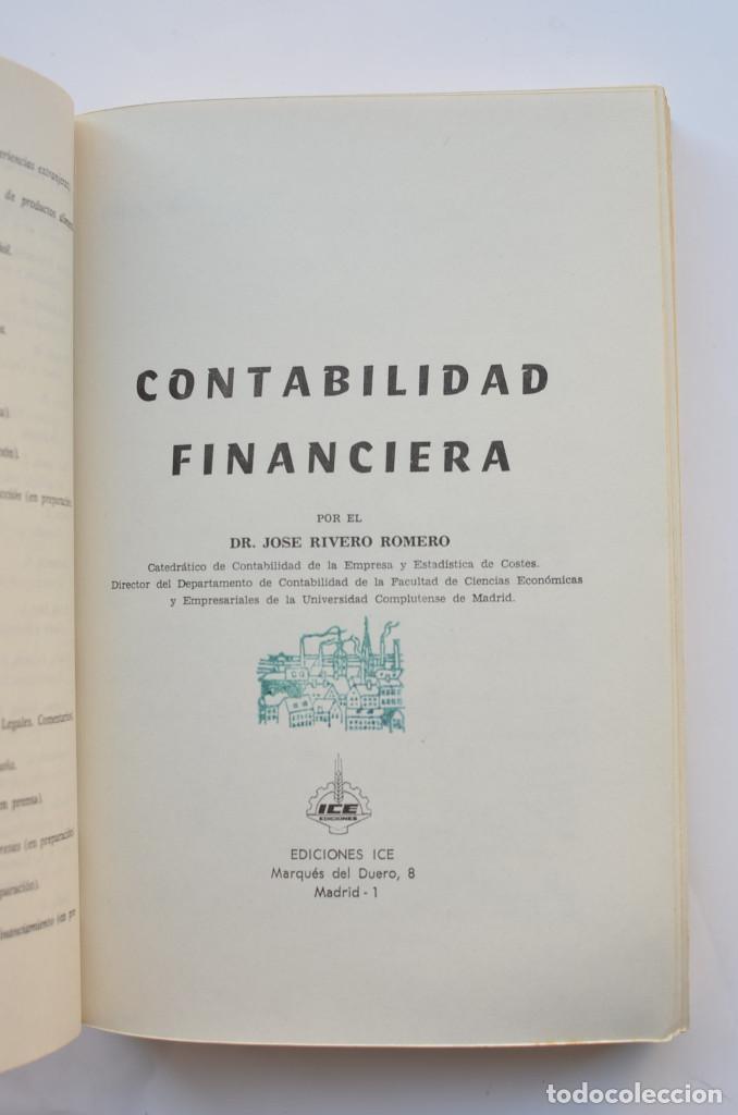 Libros: Contabilidad financiera - RIVERO, Jos&eacute; - Foto 4