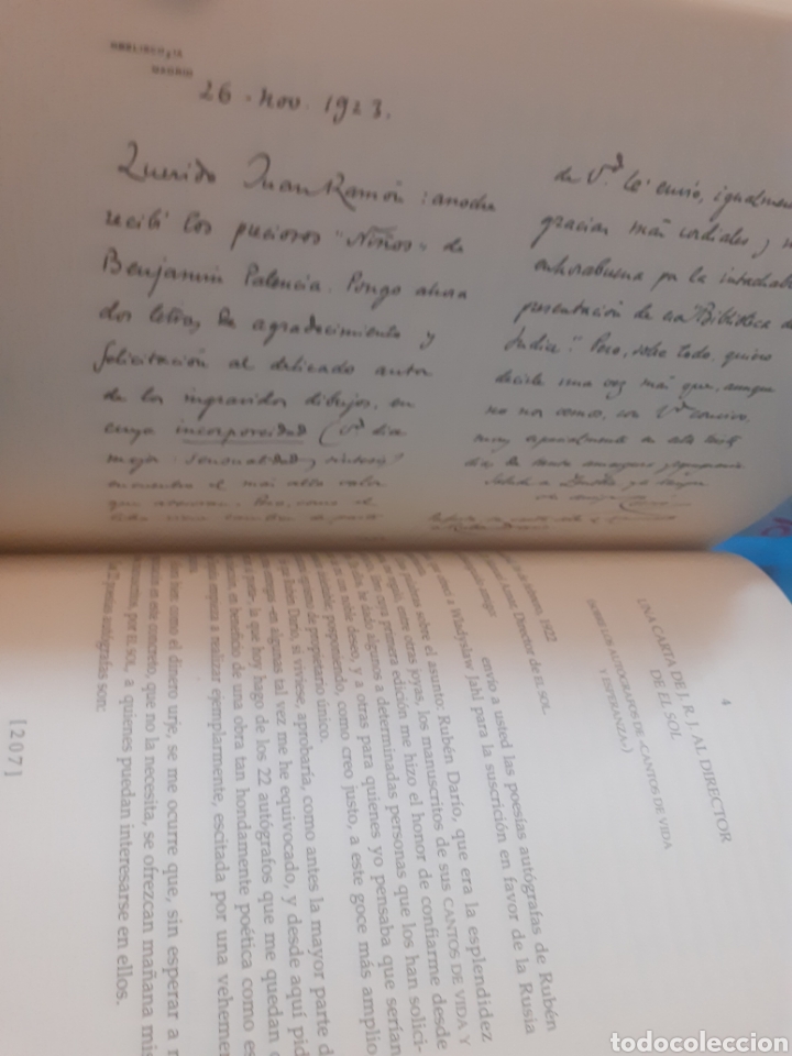 Libros: MI RUBEN DARIO. 1900-1956 - JIMENEZ,Juan Ram&oacute;n - Foto 6