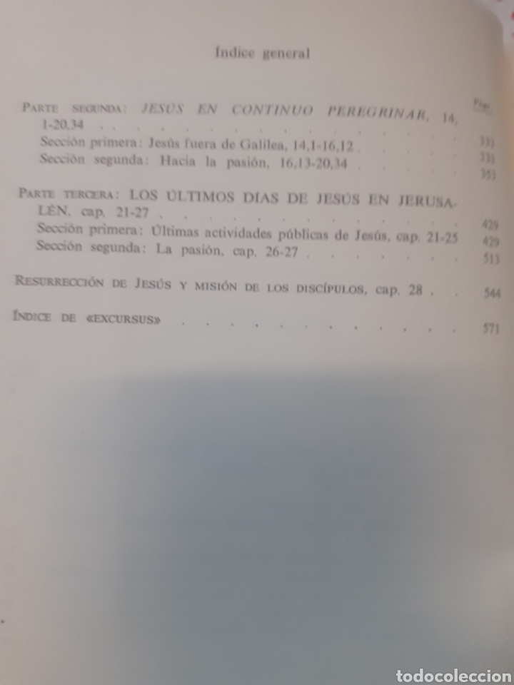 Libros: EL EVANGELIO SEGUN SAN MATEO - SCHMID,Josef - Foto 6