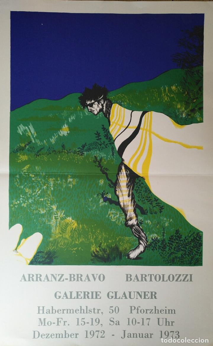 Libros: Cartel exposici&oacute;n. [Eduardo] ARRANZ-BRAVO. [Rafael] BARTOLOZZI. - - Foto 1