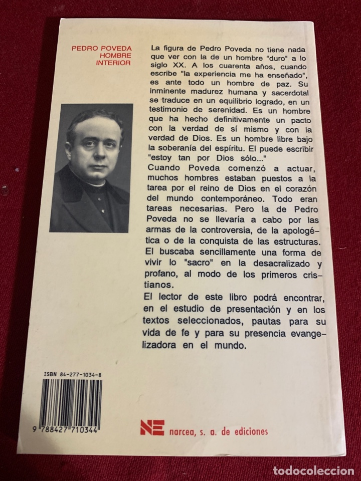 Libros: Pedro Poveda. Hombre interior. - Foto 2