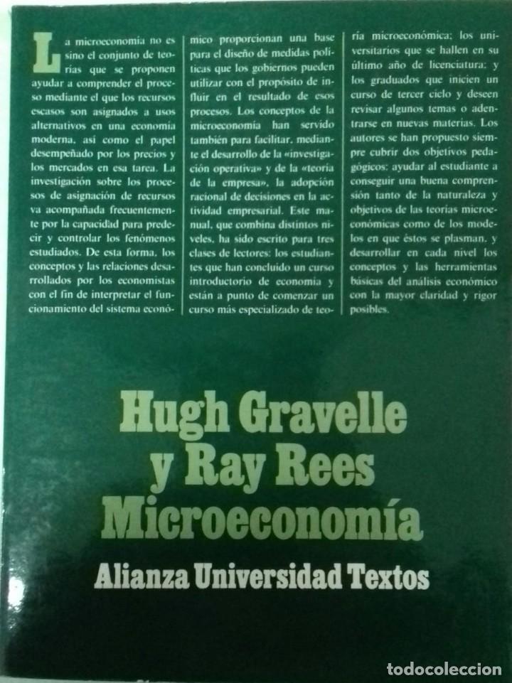 Libros: Microeconom&iacute;a - Hugh Gravelle/ Ray Rees - Foto 1