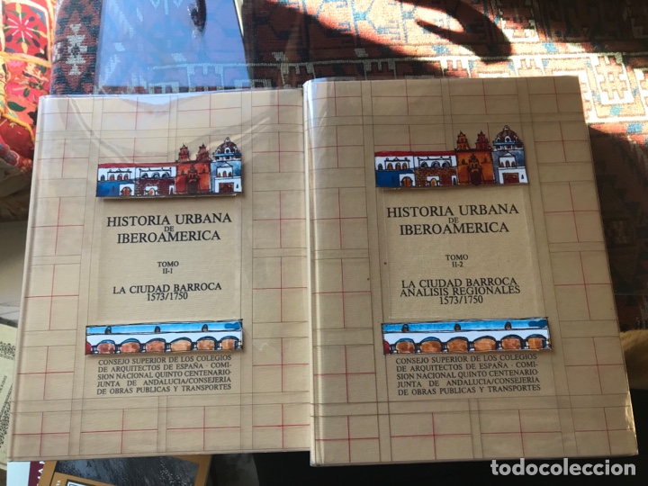 Libros: Historia urbana de Iberoam&eacute;rica. La ciudad barroca. An&aacute;lisis regionales 1573-1750. Tomo II 1 y 2.