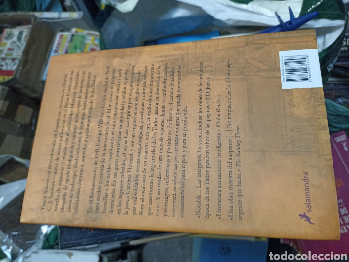 Libros: C.J.Sansom&rdquo; soberano&rdquo;editorial salamandra - Foto 2
