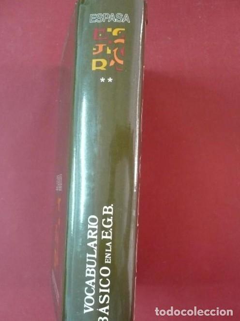 Libros: VOCABULARIO EGB BASICO ESPASA CALPE TDK146 - - Foto 2
