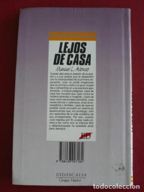 Libros: LEJOS DE CASA. MANUEL L. ALONSO. TDK69 - - Foto 2