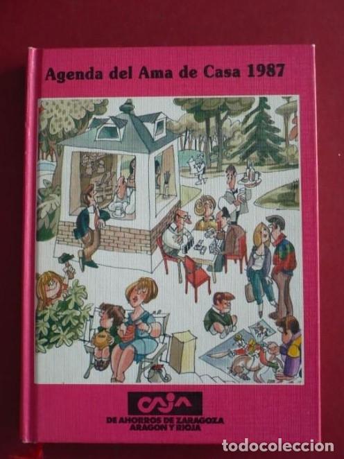 Libros: AGENDA DEL AMA DE CASA 1987 TDK80 - - Foto 1