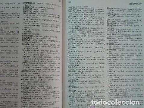 Libros: DICCIONARIO ESPA&Ntilde;OL DE SINONIMOS ED. AEDOS TDK90 - - Foto 2