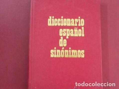 Libros: DICCIONARIO ESPA&Ntilde;OL DE SINONIMOS ED. AEDOS TDK90 - - Foto 1