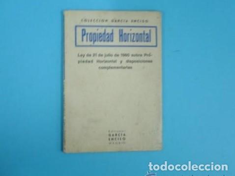 Libros: propiedad horizontal coleccion garcia enciso TDK95 - - Foto 1
